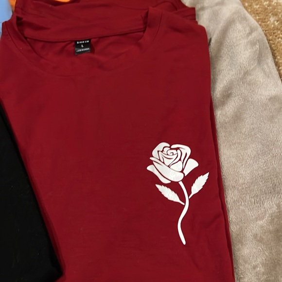 Bundle of three men’s large T-shirts 2  polo Ralph Lauren 1 SHEIN - Picture 5 of 5